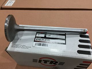 6742-01-0150: Клапан впускной, 3924492, 6742-01-2980, 6742-01-2970, 1296823H1